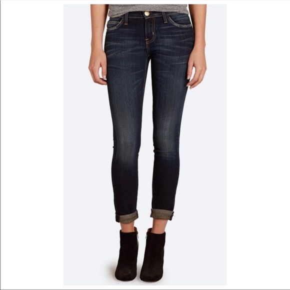 Current/Elliott Denim - CURRENT/ELLIOTT The Rolled Skinny in Sidecar 27